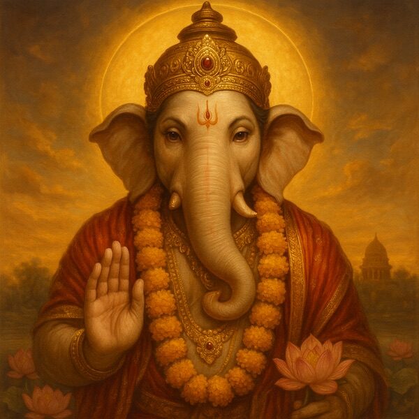 Sri Ganesha portrait