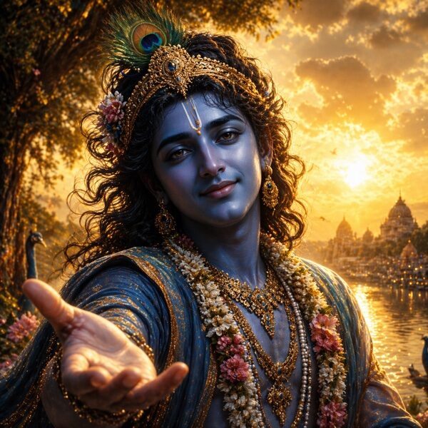 Sri Krishna portrait